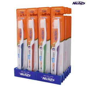 니치 웰빙슬림모 칫솔 24개입 - 2단 슬림모