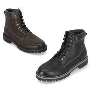 [시크릿특가 I 엘칸토][정상가 199,000원] 남성 소가죽 컴뱃 워커 부츠 3cm LCMA33I34V