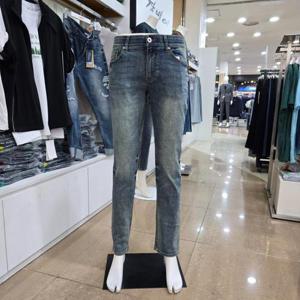 잠뱅이 동백01 남성 오비안밴드 틴 캣워싱 일자핏 AO3DIG508