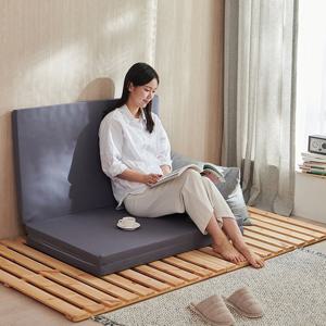 탄탄한 토퍼매트리스 부드러운 극세사커버 침대 바닥 3단 접이식매트리스 슈퍼싱글