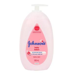 존슨즈 베이비 로션 핑크 500ml /아기 바디로션