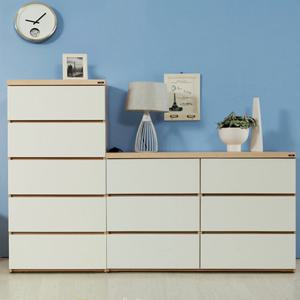 [보루네오 하우스] 아르메 레스트 서랍장 세트(1200 빅와이드 3단+600 5단)