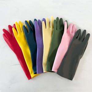 레인보우 팔목 고무장갑 패키지(대/중) 8입 1세트