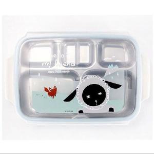 [JH10S151_52C5]유아 스텐 손잡이 식판 어린이집 급식판 1P