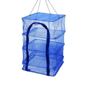 싸파 4단 건조망 블루 40cm/생선말리기,채반,그물망,건조망,생선건조망,낚시망,나물건조