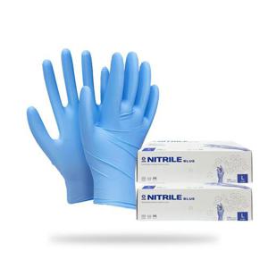 니트릴장갑 블루 100매 (식품용) (WB8C302)