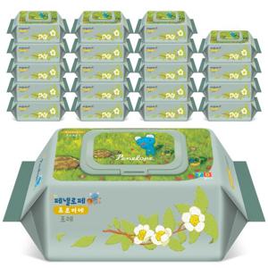 페넬로페 아기물티슈 프르미에 포레 캡형 70매*20팩