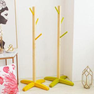 원목 스탠드 옷걸이 어린이용