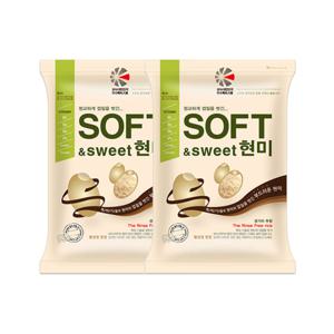 25년 햅쌀  백미 식감 부드러운 현미 소프트 현미  6kg (3kg x 2)