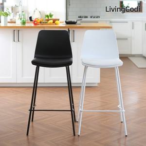 2개세트 리빙코디x모빌리 이지쿠션 바체어 홈바의자 아이랜드식탁의자 다리절삭서비스