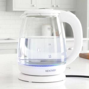 넥소버 유리포트 전기포트 커피포트 전기주전자 1.7L NGK-01W