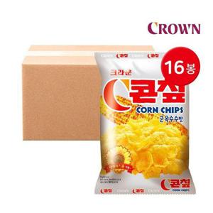 [크라운제과]크라운 콘? 70g 16봉
