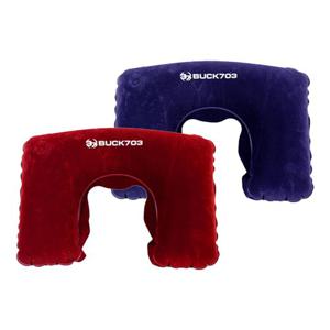 BUCK703 땡가격 SALE 벨벳 에어목베개 1+1 2개 세트 에어베개 캠핑베개 에어배게 자충베개 공기베개