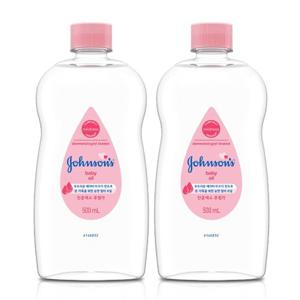 존슨즈 베이비 오일 500ml x 2개