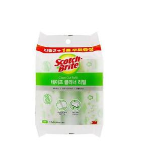 3M 스카치-브라이트 테이프 클리너 대형 리필 2입 WF2F5D7