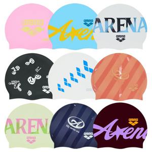 TS스포츠 아레나 그래픽 실리콘수모20 수영모자 성인 남여 공용 수영모 실내수영장 강습용 물놀이용