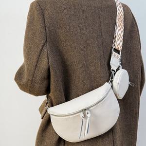 마감할인 리라데 소가죽 힙색 크로스백 a03660