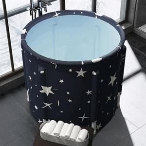 공간활용 원룸 접이식 1인 욕조 원형