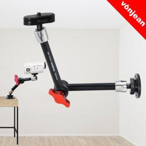 KM-292G 매직암 + KM-020 월 마운트 브라켓 SET (벽 천장 책상 카메라 액션캠 조명 브이로그 촬영장비 등)