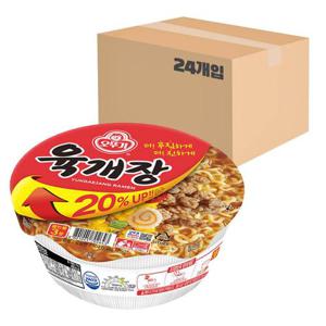 [오뚜기] 육개장 컵 104g x 24개