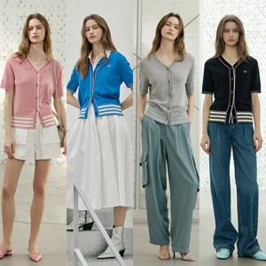 ★3종세트★25SS 최신상 GGPX 스트라이프 엣지 가디건 3종 GX252F0301SW