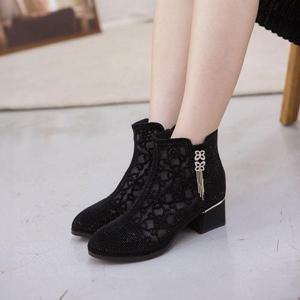 돌올 여성 여름 망사 보석 발목 부츠 k311 WFHLIHK