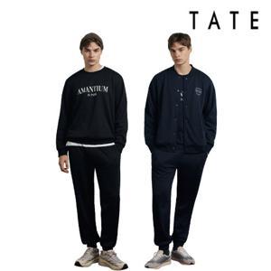 [최저가][TATE] 테이트 25FW 남성 리얼 웜 쉐르파 기모 셋업 3PCS (바시티 자켓+기모 맨투맨+기모 팬츠)