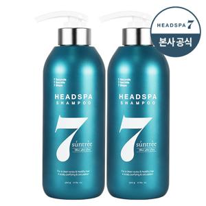 ★끝장특가★헤드스파7 썬트리 탈모완화 샴푸 500mlx2