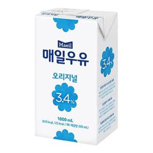 매일 멸균우유 1000ml X 10팩