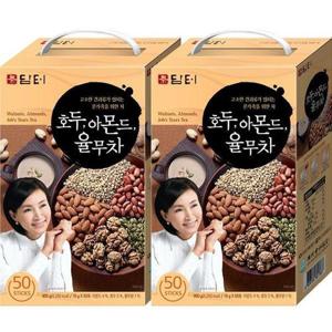 갤러리아_담터 호두 아몬드 율무차 50T x 2개