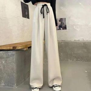 여자트레이닝복 핀턱 바지 세미 밴딩 와이드 팬츠 여자 트레이닝