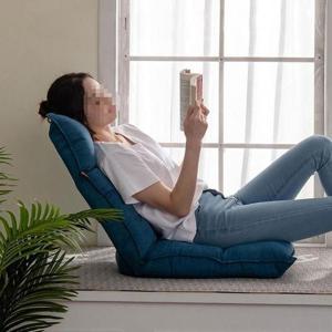 JU 패브릭 좌식의자/ 깔끔한 스퀘어라인/ 압도적인 쿠션두께/ 낮잠침대 토