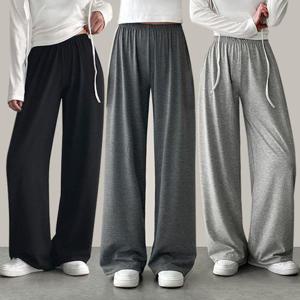 여자 트레이닝바지 여름바지 와이드팬츠 츄리닝바지 (WFI9KH8)