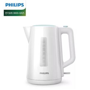 필립스 무선 전기포트 커피포트 전기주전자 1.7L HD9318 블루