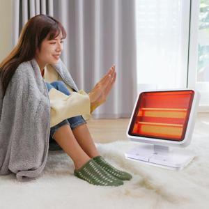 [웰스온]풋터치 전기스토브 히터 상하 조절 전기 난로 풋터치 난로