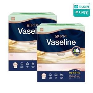 모나리자 바세린 로션 미용티슈 150매*3입 2팩