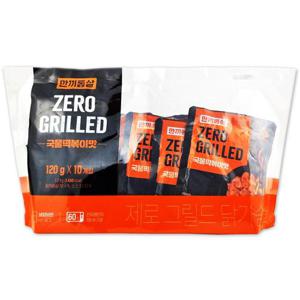 [코스트코] 한끼통살 제로 그릴드 닭가슴살 1200g(120g x 10개) 국물떡볶이맛