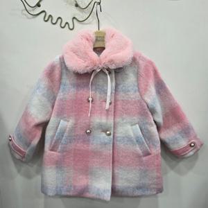 [리틀밥독]달콤체크겨울코트