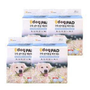 구독 고흡수 강아지 배변패드 400매(100매 4개 세트)