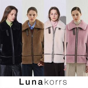 [초특가][루나코어스] 25FW 컬리 호주산 양모 100% 하프코트