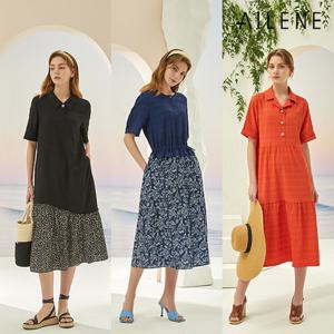 [엘렌느] 크링클 텐션 썸머 원피스 3종