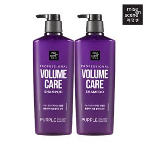 미쟝센 볼륨케어 퍼플 콜라겐 샴푸 680ML 2EA