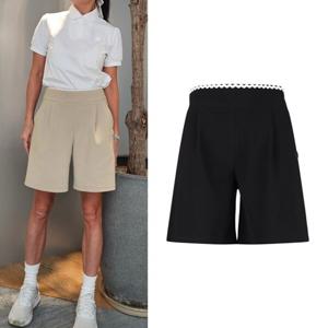 보스케 여성 여름 골프웨어 골프 핀턱 5부 반바지 L102488