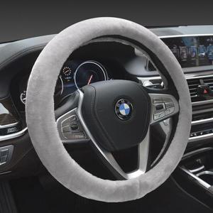 원형 차량용 겨울 벨벳 핸들커버