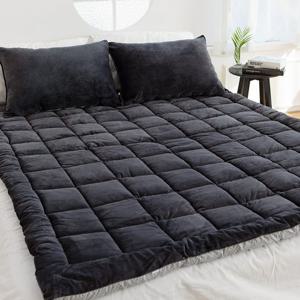 로우 극세사 그래핀 발열 두꺼운 클라우드 토퍼 Q