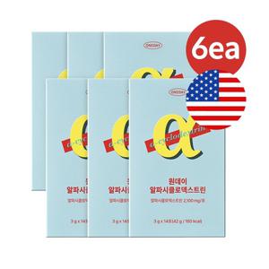 [데이즈온] 원데이 알파CD 파인애플맛 6박스