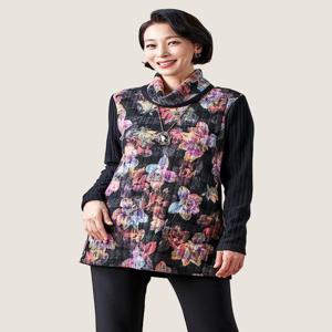 [마담엘레강스][마담엘레강스] 윈터 플로라 기모 블라우스 K224BL03