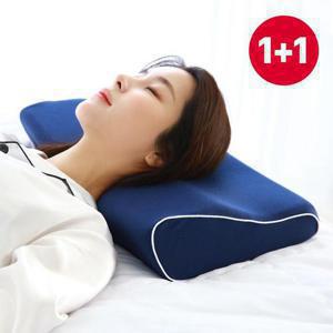 1+1 나코자요 휴야 디럭스 메모리폼 국산 경추 베개