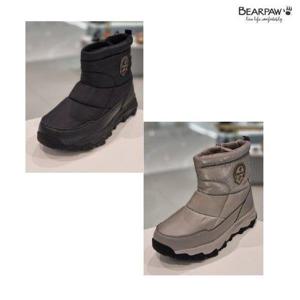 갤러리아_베어파우 여성 방수 패딩 앵클 부츠 K3051RD-W:SOREN 블랙 4cm