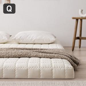 [삼익가구](Q)컴모드 순면 12cm 토퍼 매트리스 풀세트(방수속커버/보관끈 포함)